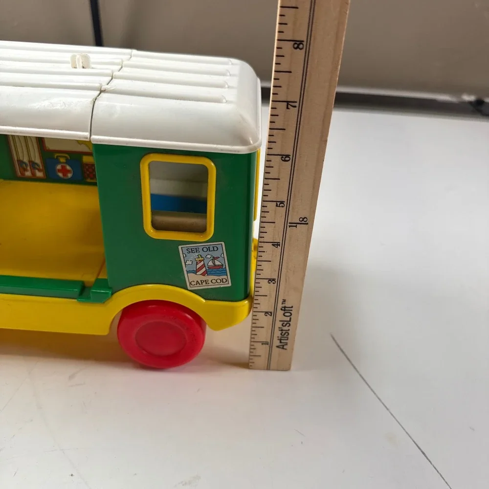 Vintage Tyco Preschool Camper Van RV Playset Travel Camper Motor Home Toy